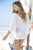 Mapale 7836 Cover-Up Beach Dress Color White