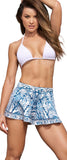 Mapale 7950 Beach Shorts Cover Up Color Printed