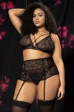 Mapale 8649X Three Piece Set Color Black