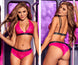 Mapale 8695 Two Piece Set Color Hot Pink