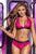 Mapale 8695 Two Piece Set Color Hot Pink