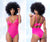 Mapale 8748 Bodysuit Color Hot Pink