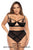 Mapale 8784X Two Piece Set Color Black