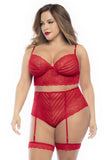 Mapale 8815X Two Piece Set Color Red