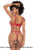 Mapale 8819 Three Piece Set Color Nude-Red