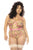 Mapale 8821X Sydney Bodysuit Plus Color Pink Garden