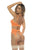 Mapale 8828 Sasha Three Piece Set Color Hot Orange