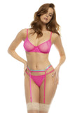 Mapale 8829 Aurelia Three Piece Set Color Hot Pink