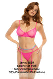 Mapale 8829 Aurelia Three Piece Set Color Hot Pink