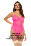 Mapale 8831 Della Bodysuit Color Hot Pink