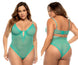 Mapale 8832X Debra Bodysuit Plus Color Jade