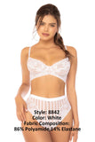 Mapale 8842 Emberly Two Piece Set Color White