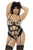 Mapale 8846X Nellie Bodysuit Plus Color Nude-Black