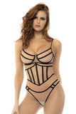 Mapale 8848 Solaine Three Piece Set Color Nude-Black