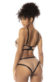 Mapale 8849 Havana Two Piece Set Color Nude-Black