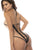 Mapale 8850 Kendra Bodysuit  Color Nude-Black