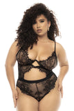 Mapale 8854X Nairobi Bodysuit Plus Color Black