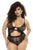 Mapale 8854X Nairobi Bodysuit Plus Color Black