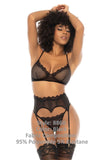 Mapale 8860 Whitney Three Piece Set Color Black