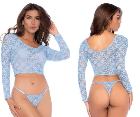 Mapale 8918 Two Piece Set Color Light Blue