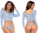 Mapale 8918 Two Piece Set Color Light Blue