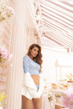 Mapale 8918 Two Piece Set Color Light Blue