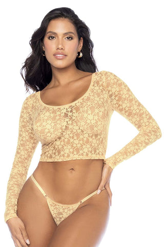 Mapale 8918 Two Piece Set Color Light Yellow