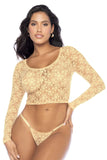 Mapale 8918 Two Piece Set Color Light Yellow