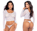 Mapale 8918 Two Piece Set Color White