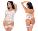 Mapale 8933 Four Piece Set Color White