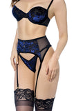 Mapale 8938 Two Piece Set Color Black-Blue