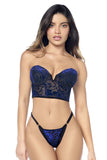 Mapale 8939 Two Piece Set Color Black-Blue