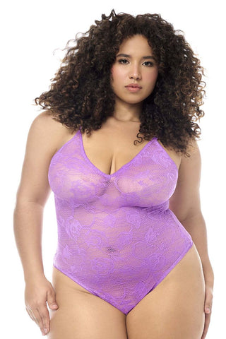 Mapale 8950X Bodysuit Color Wild Orchid