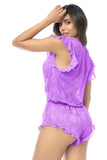 Mapale 8951 Romper-Babydoll Color Wild Orchid