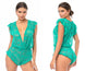Mapale 8951 Romper-Babydoll Color Wild Teal