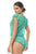 Mapale 8951 Romper-Babydoll Color Wild Teal