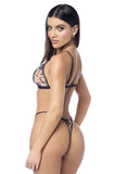 Mapale 8956 Two Piece Set Color Nude-Black
