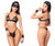 Mapale 8959 Four Piece Set Color Black