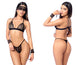 Mapale 8959 Four Piece Set Color Black
