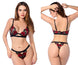 Mapale 8962 Two Piece Set Color Black-Red