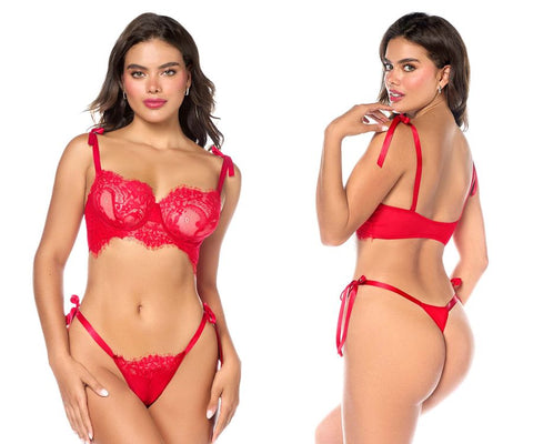 Mapale 8968 Two Piece Set Color Red