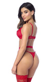 Mapale 8970 Three Piece Set Color Red