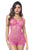 Mapale 8972 Romper-Babydoll Color Pink