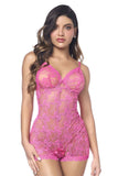 Mapale 8972 Romper-Babydoll Color Pink