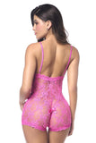 Mapale 8972 Romper-Babydoll Color Pink