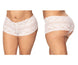 Mapale 90X Lace Boyshort Color White