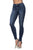 Mapale D1916 Classic Butt-Lifting Blue Jeans Color Blue