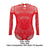 PLURAL PL001 Bodysuit Color Red