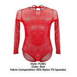 PLURAL PL001 Bodysuit Color Red