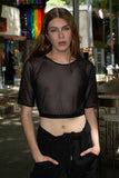 PLURAL PL009 Crop Top Color Black